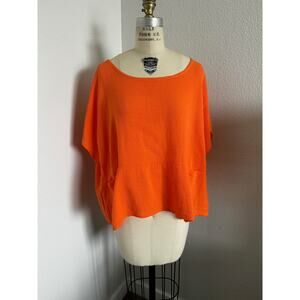 Pia Made in Italy | NWT Cotton Gauze Ladder Woven Oversize Top size XL